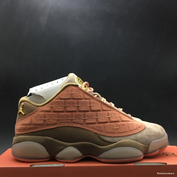 MaikeSneakers Sepia Canteen-Terra 13 CLOT x AT3102-200 Blush Low Air Stone Jordan 0704